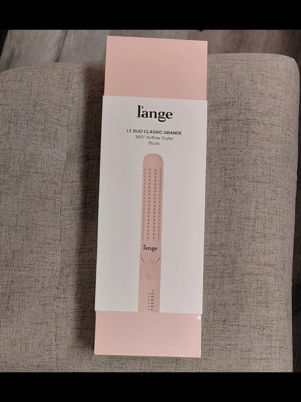 L'ange Blush 360° Airflow Styler - Pink Hair Tool